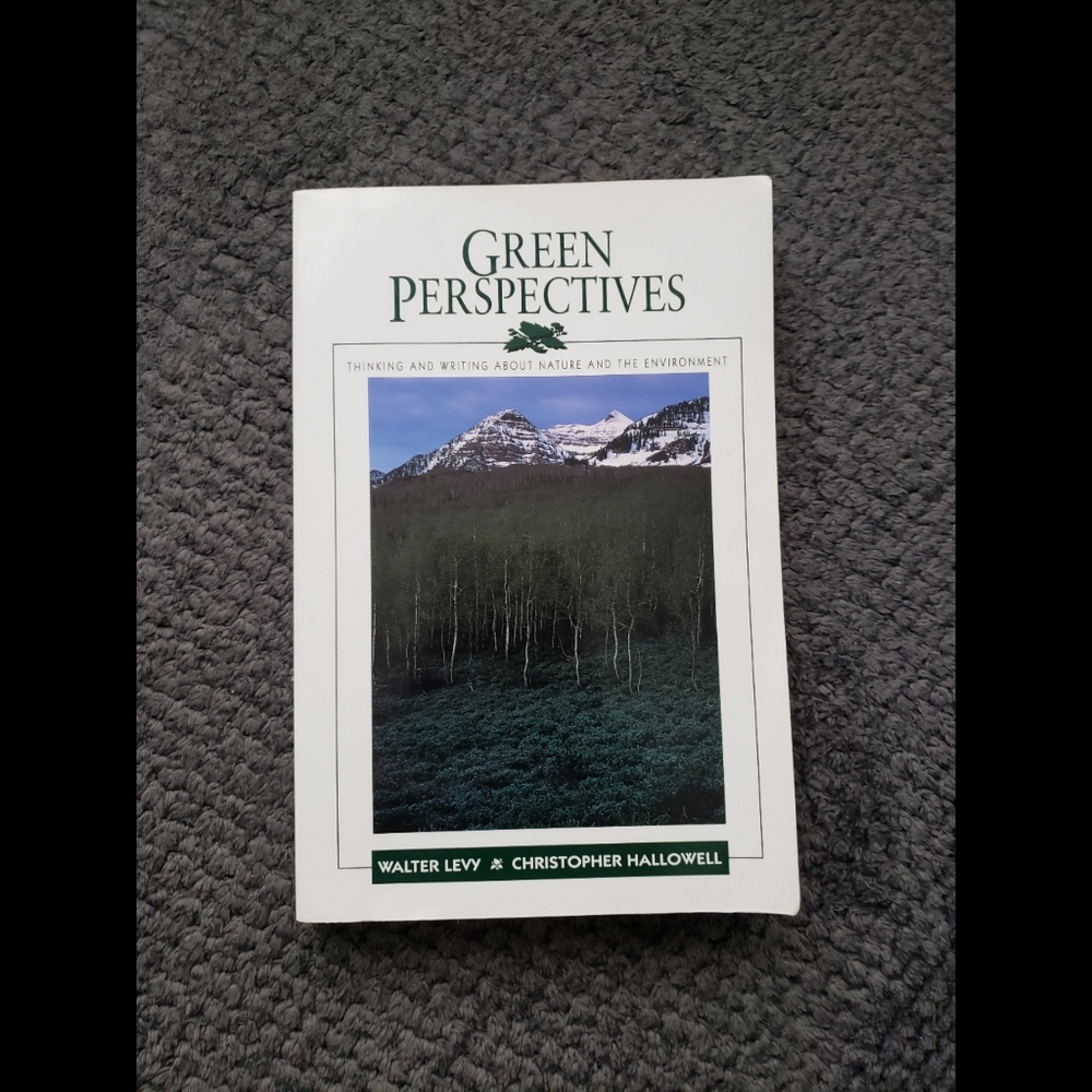 Green Perspectives by Levy & Hallowell Book